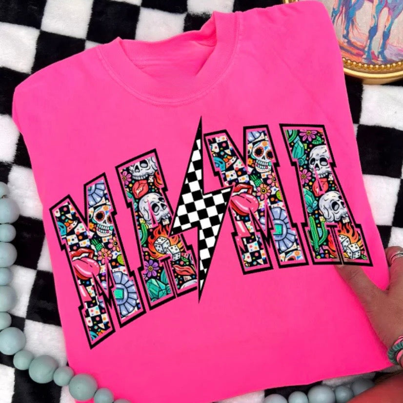 Mama Checkered Lightning