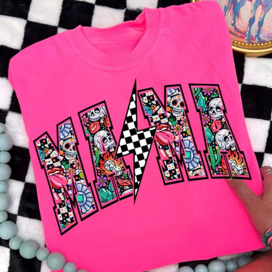 Mama Checkered Lightning