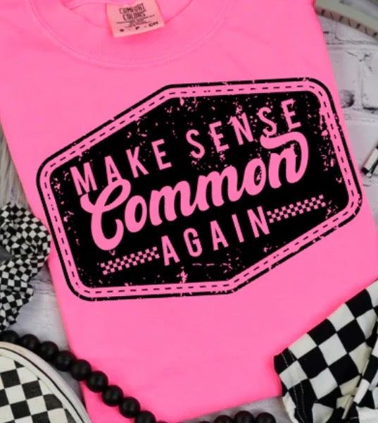 Make Sense Common Again