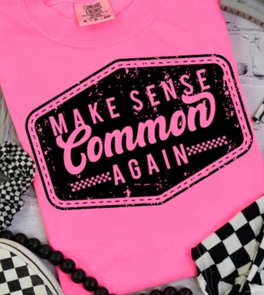 Make Sense Common Again