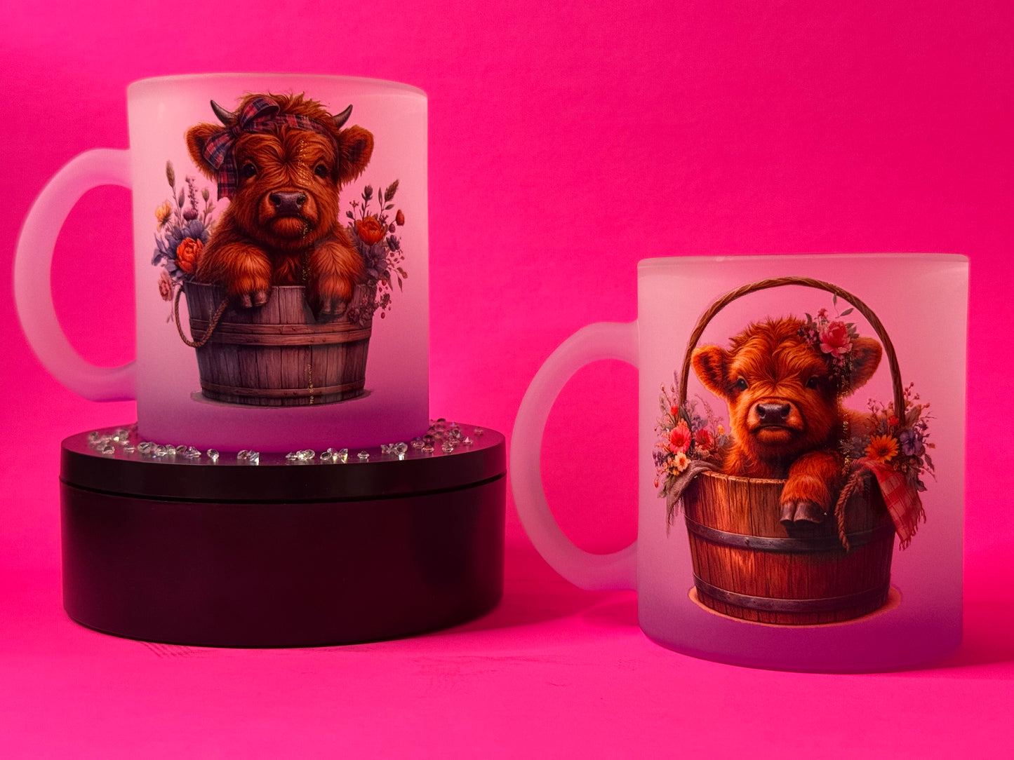 Highland Cow Coffee Mugs (Set Of Two)