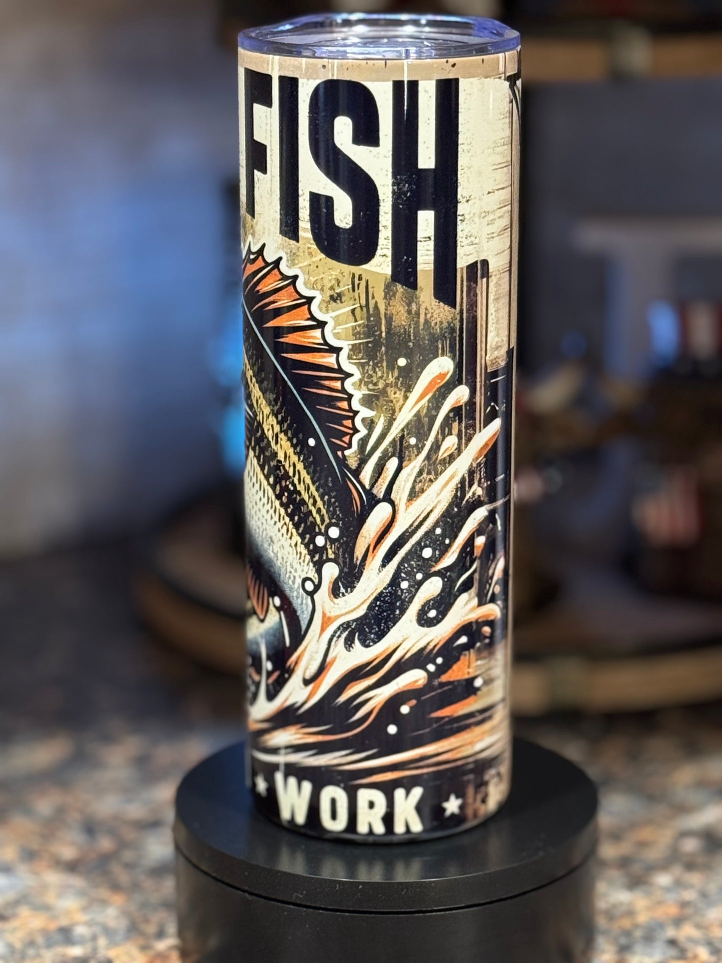 Born To Fish, Forced To Work