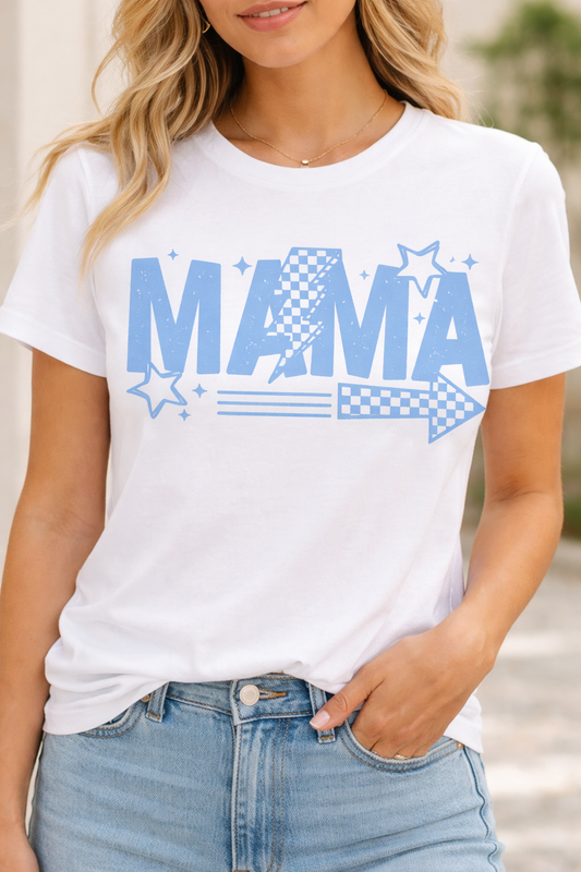 Mama (Light Blue Print)