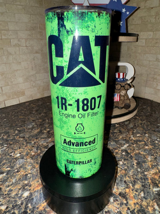20oz Cat Green