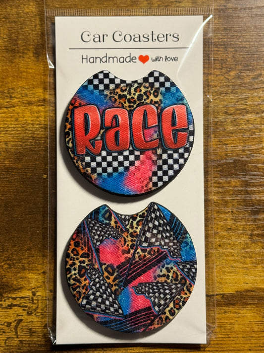 Race Car Coasters